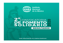 Segunda Convocatoria de Fomento Solidario 2020