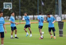Argentina comenzó a entrenar en Ezeiza para su celebración del jueves ante Panamá