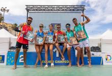 Beach Volley: el entrerriano Julián Azaad se subió al podio en las Islas Canarias