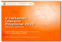 V Certamen Literario Provincial "Alfredo Veiravé"