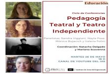 “Pedagogía Teatral y Teatro independiente”