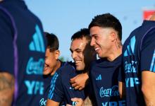 Con plantel completo y la magia de Lionel Messi, Argentina entrenó en Ezeiza