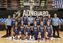 Básquet: las entrerrianas Cherot y Losada festejaron en el inicio del Sudamericano U15