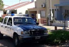 El despliegue policial impactó en Villa Elisa.