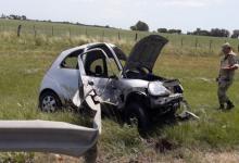 Un joven fue hospitalizado tras un accidente en la ruta 14