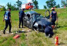 El fatal siniestro vial fue protagonizado por un Renault Clio y se registró en jurisdicción de Ceibas.