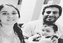 Ayelen Acosta y su esposo