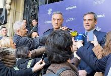 Guillermo Michel, director general de Aduana, informó el lunes sobre la denuncia y los allanamientos.