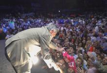 Alberto Fernández presidió un acto de campaña en Salta.