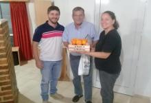 Alderete con Vanina Perini