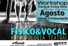 Workshop en Antropología Teatral en Arandú 