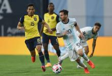 Fútbol: Argentina debutará de local ante Ecuador en las próximas Eliminatorias