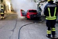 auto incendiado