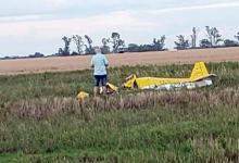 avión estrellado en Esperanza