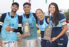 Entrerrianos hicieron podio por el Circuito Sudamericano de Beach Volley