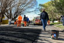 En la recorrida Bahl estuvo acompañado por el secretario de Obras Públicas, Maximiliano Argento, y por el director general de Conservación Vial, Julián Hirschfeld.