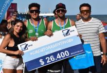 Beach Volley: el entrerriano Julián Azaad volvió a hacer podio en el Circuito Argentino