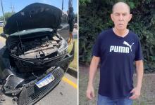 Ricardo Bochini protagonizó un violento choque automovilístico pero está afuera de peligro