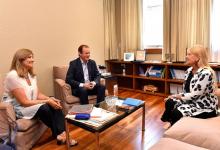 Bordet junto a Romero y Losardo