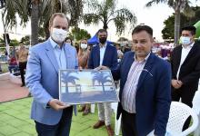 El gobernador Gustavo Bordet participó del aniversario de Piedras Blancas.