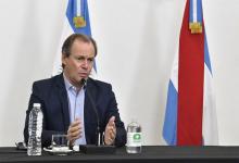 Imagen de archivo del gobernador Gustavo Bordet, quien puso de relieve la necesidad de ser responsables desde lo individual y lo colectivo en el marco de la nueva normalidad que impone la pandemia.