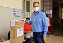 Bordet votando generales 