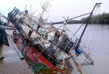 buque hundido Concepción del Uruguay