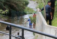 Es intenso el operativo de búsqueda de Fiorella Furlán sobre el arroyo Antoñico y demás zona de influencia. (Foto: Diario Uno).