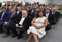 El ex gobernador Jorge Busti fue uno de los invitados especiales a la inauguración del 141° período de sesiones ordinarias de la Legislatura entrerriana.