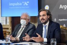 Santiago Cafiero con Ginés González García 
