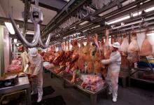 Exportación de carne.