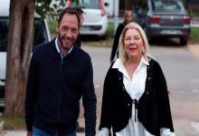 Maximiliano Ferraro y Elisa Carrió