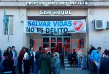 Chaquetazo por las dos vidas en el Hospital San Roque de Paraná