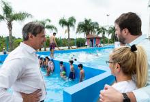 Bahl recorrió un complejo
