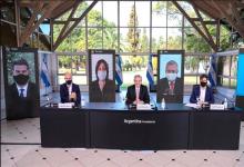 Alberto Fernández al anunciar la nueva cuarentena en el AMBA