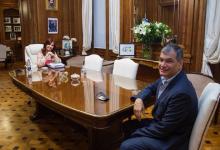 Cristina Kirchner recibió en el Senado a Rafael Correa