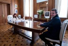 Cristina Kirchner recibió a Massa antes de que asuma como ministro de Economía