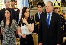 Cristina Kirchner con Sergio Berni