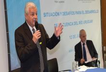 Lauritto disertó en el Seminario sobre la Cuenca del Río Uruguay.