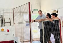 El secretario de Deportes visitó las instalaciones del Club San Benito