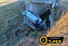El despiste y vuelvo se produjo en el bulevar Lavalle y Lamadrid de Victoria.