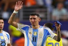 Ángel Di María: "Estaba escrito, soñé que ganaba la final y me retiraba de esta manera"