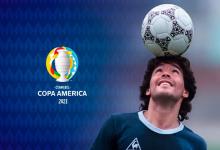 Con un show audiovisual, Conmebol homenajeó a Maradona en la previa del debut argentino