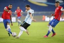 Copa América: Argentina debutó con un empate con gusto a poco ante Chile en Río de Janeiro