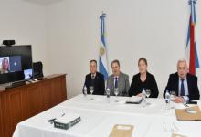 El STJ tuvo reunión de Acuerdo en Gualeguaychú y visitó la obra del edificio de Tribunales