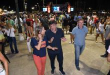 Stratta en la Fiesta Nacional de la Playa de Concepción del Uruguay