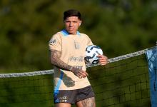 Sin Lionel Messi, la selección argentina inició las prácticas pensando en Uruguay