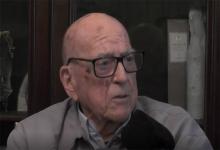 Saturnino Erro tiene 101 años y sus convicciones peronistas siguen firmes.