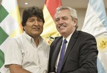 Evo Morales y Alberto Fernández