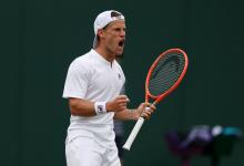 Tenis: Diego Schwartzman ganó con autoridad en el inicio del Abierto de Wimbledon